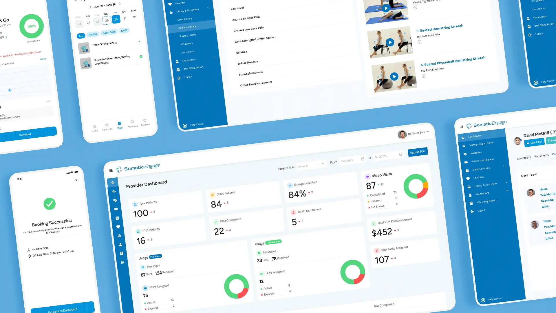 Seamless Digital Rehabilitation Solutions for Health Providers & Employers